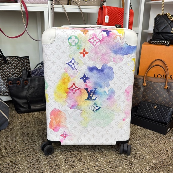 🤩RARE🤩Louis vuitton Horizon 55 watercolor suitcase - Picture 1 of 1